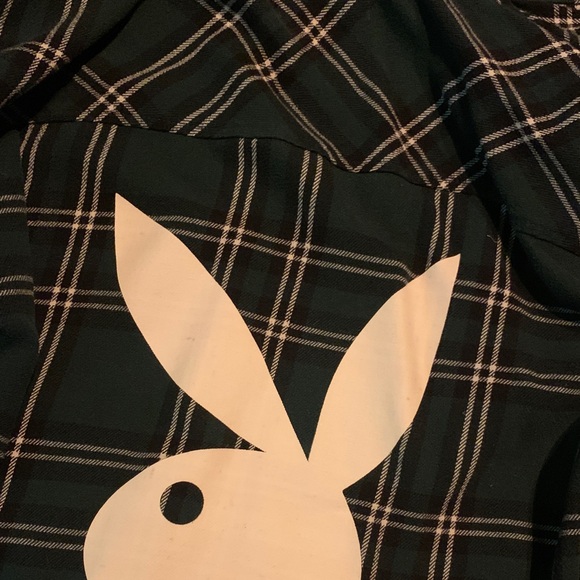 PLAYBOY Green Plaid Utility Jacket - Picture 5 of 5